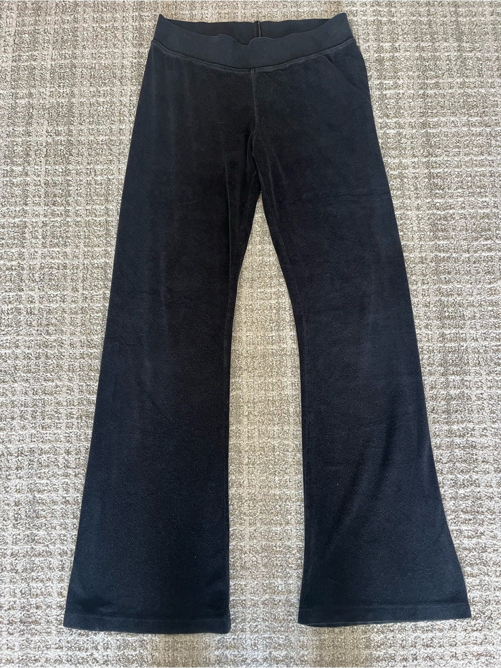 Delia's Women's Black Pull-On Bootcut Pants Elastic Waist M 30" Inseam